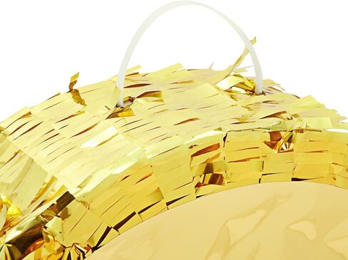 Juvale Gold Foil Number 2 Pinata - صغير 16 x 10.5 x 3 بوصة، ذهبي - بيناتا عيد ميلاد وقطعة مركزية in Kuwait