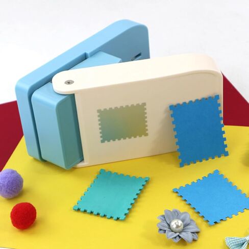 Stamp Punch,Stamp Puncher,1X0.8inch Rectangular Postage Stamps Punches,Stamps Shaped Paper Punch,Lever Paper Punches for Paper Crafting Scrapbooking DIY Card Making Arts Crafts Supplies in Saudi Arabia