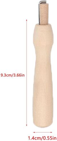 ArrErr 3 Pack Wool Felting Needles Handle Replacement Felting Needle Holder Wooden Handles for Needle Felting Wool Kit Wool Roving Needle Felting Tools Craft Wool Felt Stitch Punch Pin in Saudi Arabia