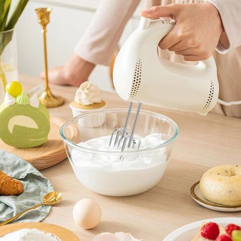 قطعتان من المضارب البديلة للخلاط اليدوي، ملحقات خلاط من الفولاذ المقاوم للصدأ بطول 8.4 بوصة - أجزاء احترافية لخفق البيض في المطبخ متوافقة مع معظم النماذج الكهربائية المحمولة in Kuwait