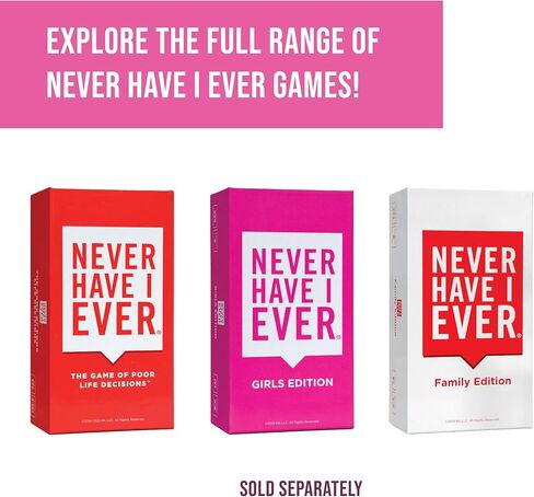 Never Have I Ever - لعبة الحفلة المثالية لحفلات توديع العزوبية، وليالي السيدات، وليالي ألعاب الصديقات، والتجمعات الاجتماعية | المجاذيف متضمنة | مخصص للنساء البالغات بعمر 17 عامًا فما فوق in Kuwait