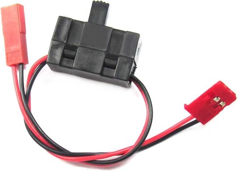 2 Pack On/Off Power Switch Battery Receiver Compatible with Redcat Traxxas HSP 1/10 1/8 RC Car Crawler Truck Multicopter Airplane in Saudi Arabia