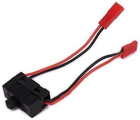 2 Pack On/Off Power Switch Battery Receiver Compatible with Redcat Traxxas HSP 1/10 1/8 RC Car Crawler Truck Multicopter Airplane in Saudi Arabia