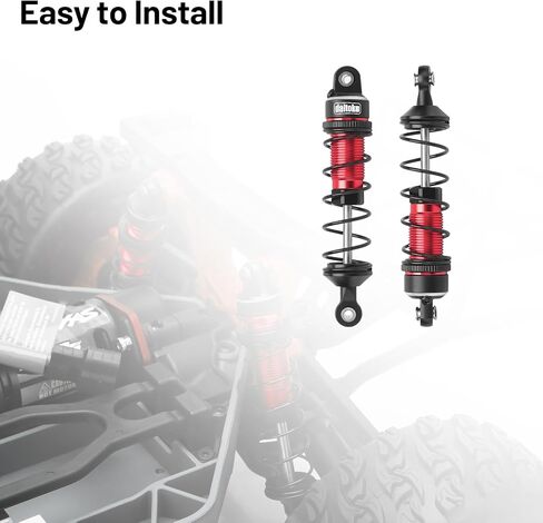 ممتص الصدمات RC، ممتص الصدمات من سبائك الألومنيوم Daitoku لشاحنة Tra-xxas 1:16 Mini Maxx 4WD Mini XRT VXL-3S RC Monster Truck #3760 in Saudi Arabia