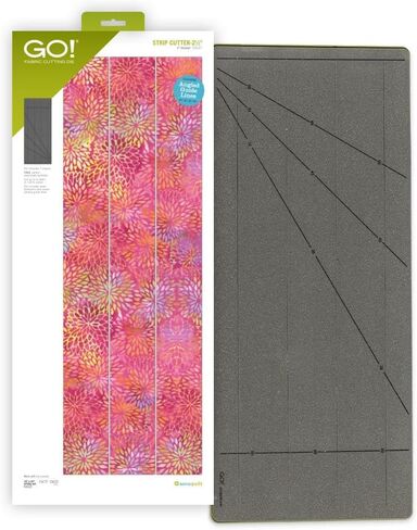 AccuQuilt GO! Strip Cutter-2 1/2" (2" Finished) Fabric Cutting Die in Saudi Arabia
