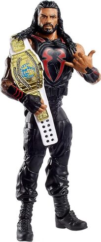مجموعة WWE MATTEL Roman Reigns Elite Collection شخصية فاخرة مع تفاصيل واقعية للوجه، ومعدات حلقية مميزة وإكسسوارات in Kuwait