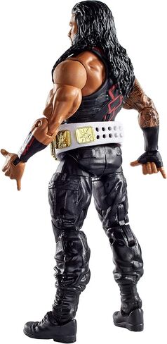 مجموعة WWE MATTEL Roman Reigns Elite Collection شخصية فاخرة مع تفاصيل واقعية للوجه، ومعدات حلقية مميزة وإكسسوارات in Kuwait
