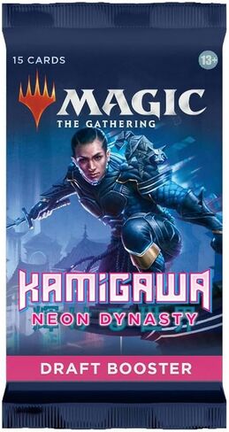 Magic: The Gathering NEO Kamigawa: Neon Dynasty Draft Booster Single Pack in Saudi Arabia