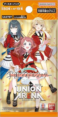 Bandai (BANDAI) Union Arena Booster Pack, School Idolmaster [UA27BT] (Box) 16 Packs in Saudi Arabia
