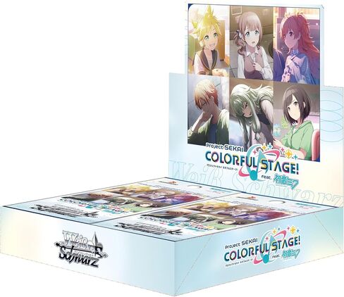 حزمة معززة للمسرح الملون من Weiss Schwarz Project Sekai. هاتسون ميكو المجلد. 3 صندوق in Saudi Arabia