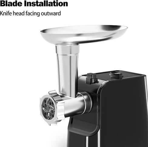 2PCS #12 Meat Grinder Blade - Meat Grinder Blades Replacement for Grinders，Stainless Steel Knife Cutter Meat Grinders Accessories in Saudi Arabia