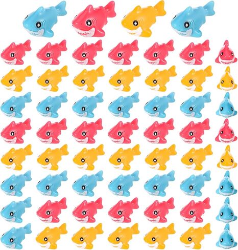 60 Pcs Mini Resin Sharks Figures Tiny Resin Animals Figure Ocean Theme Mini Shark for DIY Hide Crafts Birthday Decorations in Saudi Arabia
