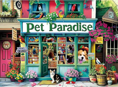 500 Piece Puzzle for Adults, Jigsaw Puzzles Eagle Puzzles Games 500 Pieces and Up for Adult Elderly Great Gift Family Games 20.5"X15" in Kuwait