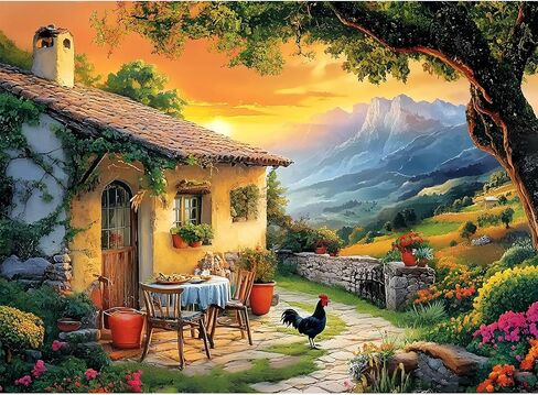 500 Piece Puzzle for Adults, Jigsaw Puzzles Eagle Puzzles Games 500 Pieces and Up for Adult Elderly Great Gift Family Games 20.5"X15" in Kuwait