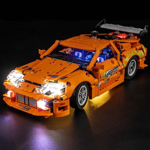 ضوء LIGHTAILING لسيارة Lego-42204 Fast and Furious Toyota-Supra-MK4 - مجموعة إضاءة LED متوافقة مع نموذج مكعبات بناء Lego - غير متضمنة مجموعة النموذج in Saudi Arabia