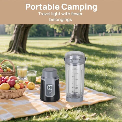Blade Cover and Vessel Cap Compatible with Ninja BC100 & BC151 Portable Blenders, Replacement Accessories, Leakproof, Dishwasher Safe (Gray) in Saudi Arabia