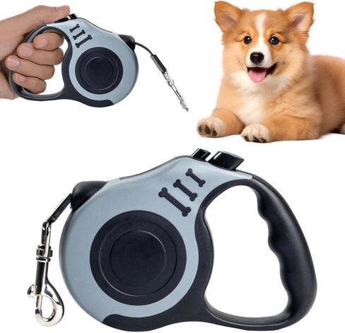 Retractable Dog Leash 3m 10ft Auto Extend Walking Lead with One Button Brake Lock System Comfortable Grip Tangle Resistant in Saudi Arabia