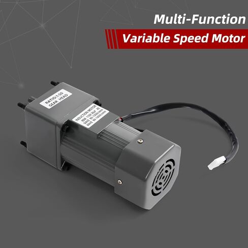 110V 90W 27RPM Ac Gear Motor Electric Single-Phase Motor with Variable Speed Adjustable Controller Governor Geared Motor and Adjustable Speed Controller Combo (50K) in Saudi Arabia