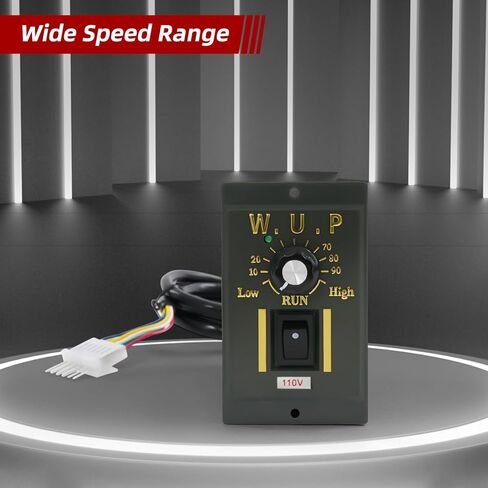 110V 90W 27RPM Ac Gear Motor Electric Single-Phase Motor with Variable Speed Adjustable Controller Governor Geared Motor and Adjustable Speed Controller Combo (50K) in Saudi Arabia