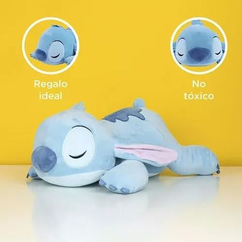 MINISO 24 بوصة ديزني ستيتش سوبر سوفت ثيم سلسلة الحفلات وسادة لعبة هدية، غرزة نوم كبيرة، حيوان ليلو المحشو الناعم، ديكور غرفة نوم الأطفال in Saudi Arabia