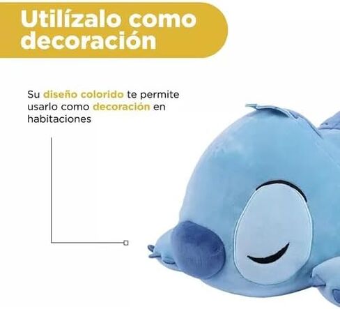 MINISO 24 بوصة ديزني ستيتش سوبر سوفت ثيم سلسلة الحفلات وسادة لعبة هدية، غرزة نوم كبيرة، حيوان ليلو المحشو الناعم، ديكور غرفة نوم الأطفال in Saudi Arabia