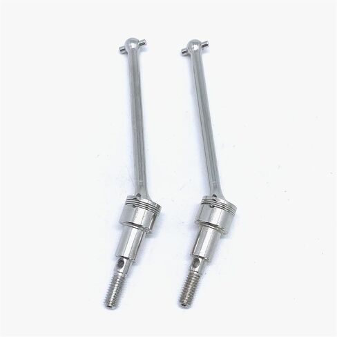 KingVal Replacement Metal Front and Rear Drive Shaft Combo RC Parts Compatible with JJRC Q117-A PRO Q117-B PRO Q117-C PRO Q117-D PRO RC Car in Saudi Arabia