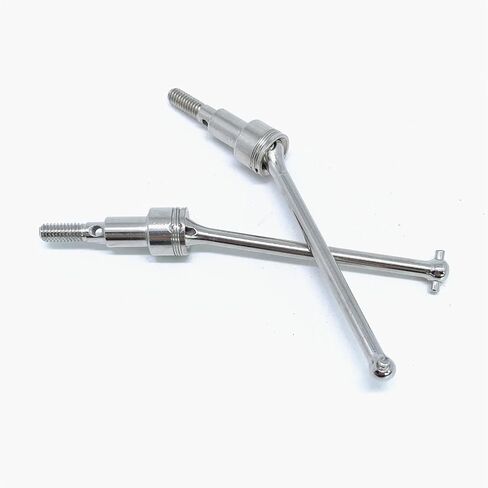 KingVal Replacement Metal Front and Rear Drive Shaft Combo RC Parts Compatible with JJRC Q117-A PRO Q117-B PRO Q117-C PRO Q117-D PRO RC Car in Saudi Arabia