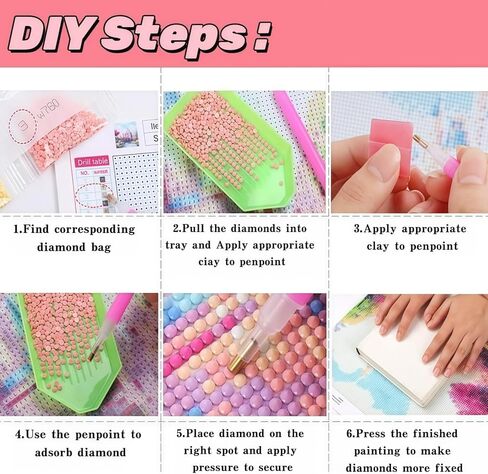 12 Pack Diamond Art Kits for Adults, Moon Landscape 5D Diamond Painting for Adult Beginners,DIY Full Drill Round Gem Painting Dot Art Sets,Home Wall Decor 9.8x13.8 Inch in Saudi Arabia