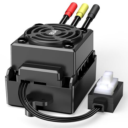 Hosim Brushless 80A ESC RC Car Parts for Hosim X17/X25/X27 Models 1/8 Scale Hobby RC Truck (Parts No.X25-DT85) in Saudi Arabia