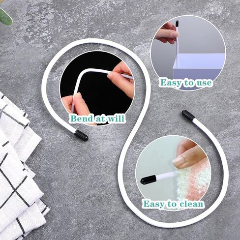 2Pcs Flexible Soap Swirl Tools, Soap Swirl Tools Bendable Soaps Making Tool Supplies 25.6" Hanger Swirls Wire for Cold Process Soaps, Hanger Swirls Tool for Adjustable Hangers Wire for Molds Up to 18" in Saudi Arabia