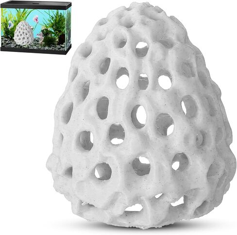 Shrimp Hide Shrimp Hides for Aquarium Betta Habitat Fish Tanks Tunnel with Suction Cup Aquarium Fishes Hideout Ornament Accessories for Small Fish Guppy in Saudi Arabia
