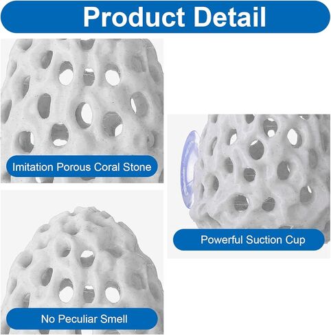 Shrimp Hide Shrimp Hides for Aquarium Betta Habitat Fish Tanks Tunnel with Suction Cup Aquarium Fishes Hideout Ornament Accessories for Small Fish Guppy in Saudi Arabia