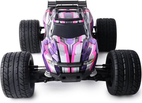 Preglued 12mm Hex RC Wheels Tires 1/10 Scale RC Truck Tires and Wheels 2.8" MT Tyres for Traxxas Rustler Stampede 2WD 4x4 VXL Hoss E-Revo Redcat Volcano EPX Riaario Amoril 1-10 RC Monster Truck in Saudi Arabia