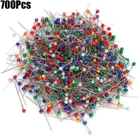Zerodis Sewing Pins Color Sewing Pearl Pin Pearlized Ball Head Quilting Pins Multicolor Corsage Stick Pin for Household DIY Patch Work Handmade Quilting and Stationery Other in Saudi Arabia