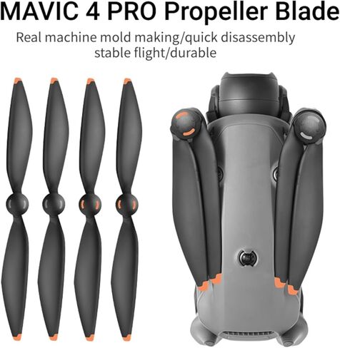 زوجان من شفرات المروحة منخفضة الضوضاء سريعة الإصدار المتوافقة مع DJI Mavic 4 Pro in Saudi Arabia