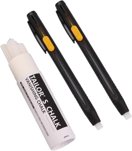 Heat Erasable Fabric Marker for Sewing - Cleaner and More Precise Than Chalk, Quick Mark & Remove, Suitable for Cotton & Knitted Fabrics in Kuwait