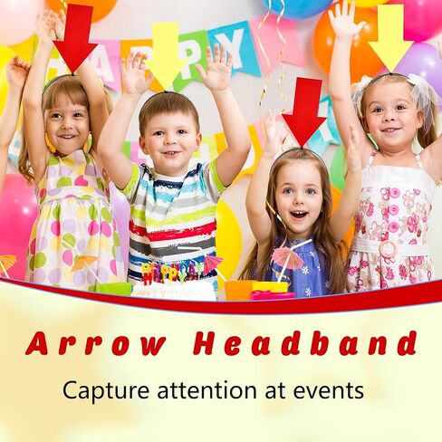 12 Pack Red Arrow Headbands Creative Symbol Headband Funny Headband Arrow for Halloween Costume Concert Gag Gifts in Saudi Arabia