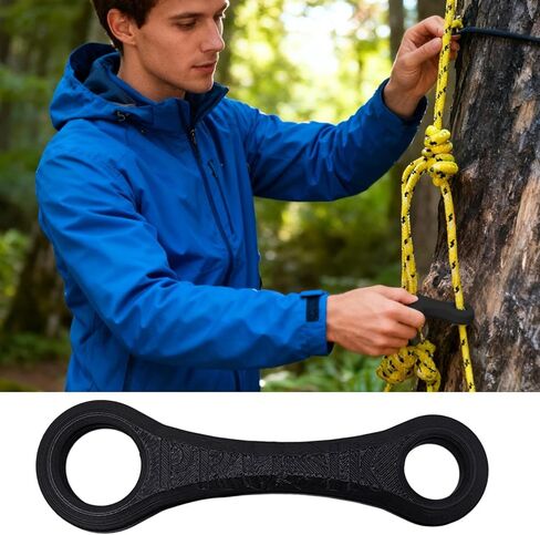 Rope Tensioner - 3D Printed Adjustable Outdoor Accessories | Outdoor Rope Adjuster | For Sports Travel School Athletics Hiking Dance Boxing Training Camping Pool Night in Saudi Arabia