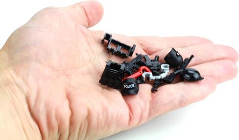 حزمة Battle Brick Battle Bag Cops and Robbers متوافقة مع Lego® Minifigs in Saudi Arabia