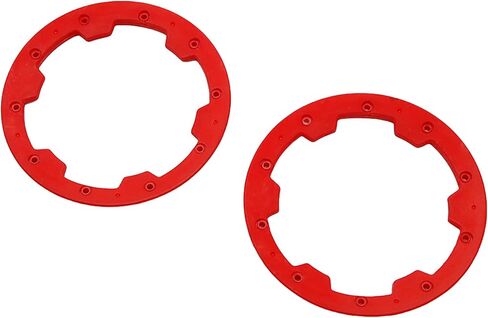 FLMLF Outside Wheel Beadlock Ring Nylon Plastic Red for 1/5 RC HPI Baja 5B 5T 5SC in Saudi Arabia