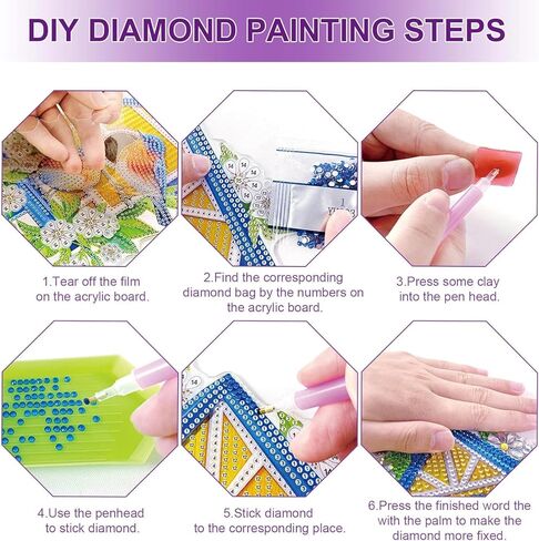 AIBOERL طقم تعليق فني ماسي للبالغين، حجر الراين على شكل خاص، مزدوج الجوانب 5D DIY من الأكريليك الماسي للوحة فنية نافذة المعلقات حديقة المنزل مجموعات تعليق على الحائط (السلاحف) in Kuwait