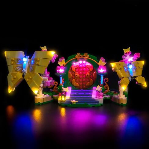 Upgraded Led Light Kit Compatible with Lego Wicked Glinda & Elphaba Bookends Building Set, Lights Decoration Compatible with Lego 75691 (Model Not Included) in Saudi Arabia