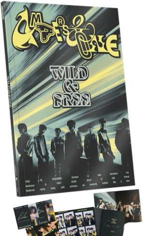 AMPERS&ONE WILD&FREE 2nd Mini Album [Start Ver.] CD + Photobook + 3 Photocard + 4 Cut Photo + Poster (Kick Start) in Saudi Arabia