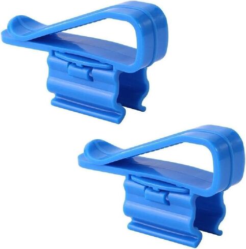 2 Pack Fish For Tank Mounting Clip Water Pipe Hose Holder Multifunction Plastic Adjustable Clamp For 0.31"-0.62" Dia Tub Aquarium Tube Holder Clip in Saudi Arabia