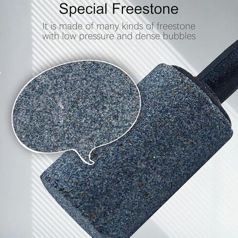 أحجار هواء لحوض السمك مقاس 2.54 سم، 20 عبوة من حجر فقاعات خزان الأسماك، موزع فقاعات مهوية، ملحقات مضخة هواء نانو، أسطوانة in Kuwait