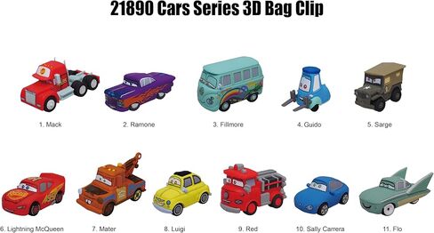 Disney Cars - Monogram Int. Collectible Bag Clip - Blind Bag in Saudi Arabia