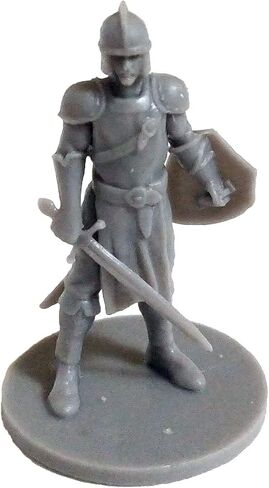DRUNK'N DRAGON DND Guards Minis 25 منمنمات خيالية لألعاب الطاولة/الزنزانات والتنينات - مجموعة صغيرة غير مطلية - مجموعة شخصيات للمبتدئين in Saudi Arabia