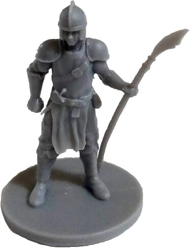 DRUNK'N DRAGON DND Guards Minis 25 منمنمات خيالية لألعاب الطاولة/الزنزانات والتنينات - مجموعة صغيرة غير مطلية - مجموعة شخصيات للمبتدئين in Saudi Arabia