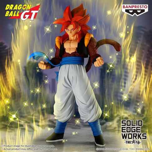 Banpresto - Dragon Ball GT - Super Saiyan 4 Gogeta Solid Edge Works Figure in Kuwait