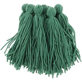 12 قطعة من ممسحة تكاثر الأسماك من POPETPOP: ممسحة تربية الأسماك العائمة - مخبأ للنباتات المائية لخزان حوض السمك، 4. 72 × 0. 08 × 0. 08 بوصة in Kuwait